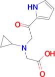 {Cyclopropyl-[2-oxo-2-(1H-pyrrol-2-yl)-ethyl]-amino}-acetic acid