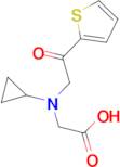 [Cyclopropyl-(2-oxo-2-thiophen-2-yl-ethyl)-amino]-acetic acid