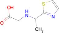 (1-Thiazol-2-yl-ethylamino)-acetic acid