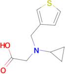 (Cyclopropyl-thiophen-3-ylmethyl-amino)-acetic acid