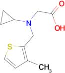 [Cyclopropyl-(3-methyl-thiophen-2-ylmethyl)-amino]-acetic acid