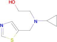 2-(Cyclopropyl-thiazol-5-ylmethyl-amino)-ethanol