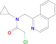 2-Chloro-N-cyclopropyl-N-isoquinolin-1-ylmethyl-acetamide