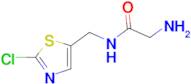 2-Amino-N-(2-chloro-thiazol-5-ylmethyl)-acetamide