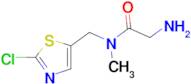 2-Amino-N-(2-chloro-thiazol-5-ylmethyl)-N-methyl-acetamide