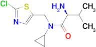 (S)-2-Amino-N-(2-chloro-thiazol-5-ylmethyl)-N-cyclopropyl-3-methyl-butyramide