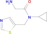 2-Amino-N-cyclopropyl-N-thiazol-5-ylmethyl-acetamide