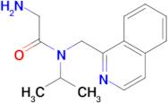 2-Amino-N-isopropyl-N-isoquinolin-1-ylmethyl-acetamide