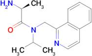 (S)-2-Amino-N-isopropyl-N-isoquinolin-1-ylmethyl-propionamide