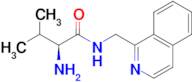 (S)-2-Amino-N-isoquinolin-1-ylmethyl-3-methyl-butyramide