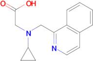 (Cyclopropyl-isoquinolin-1-ylmethyl-amino)-acetic acid