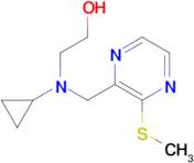 2-[Cyclopropyl-(3-methylsulfanyl-pyrazin-2-ylmethyl)-amino]-ethanol
