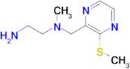 N*1*-Methyl-N*1*-(3-methylsulfanyl-pyrazin-2-ylmethyl)-ethane-1,2-diamine
