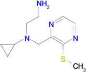 N*1*-Cyclopropyl-N*1*-(3-methylsulfanyl-pyrazin-2-ylmethyl)-ethane-1,2-diamine