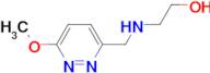 2-[(6-Methoxy-pyridazin-3-ylmethyl)-amino]-ethanol