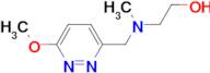 2-[(6-Methoxy-pyridazin-3-ylmethyl)-methyl-amino]-ethanol