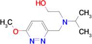 2-[Isopropyl-(6-methoxy-pyridazin-3-ylmethyl)-amino]-ethanol