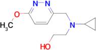 2-[Cyclopropyl-(6-methoxy-pyridazin-3-ylmethyl)-amino]-ethanol