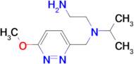 N*1*-Isopropyl-N*1*-(6-methoxy-pyridazin-3-ylmethyl)-ethane-1,2-diamine