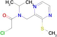 2-Chloro-N-isopropyl-N-(3-methylsulfanyl-pyrazin-2-ylmethyl)-acetamide