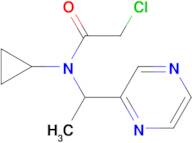 2-Chloro-N-cyclopropyl-N-(1-pyrazin-2-yl-ethyl)-acetamide