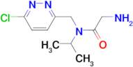 2-Amino-N-(6-chloro-pyridazin-3-ylmethyl)-N-isopropyl-acetamide