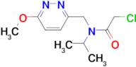 2-Chloro-N-isopropyl-N-(6-methoxy-pyridazin-3-ylmethyl)-acetamide