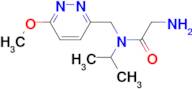 2-Amino-N-isopropyl-N-(6-methoxy-pyridazin-3-ylmethyl)-acetamide