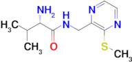 (S)-2-Amino-3-methyl-N-(3-methylsulfanyl-pyrazin-2-ylmethyl)-butyramide