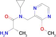 (S)-2-Amino-N-cyclopropyl-N-(3-methoxy-pyrazin-2-ylmethyl)-propionamide