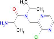 (S)-2-Amino-N-(3-chloro-pyrazin-2-ylmethyl)-N-isopropyl-propionamide