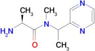(S)-2-Amino-N-methyl-N-(1-pyrazin-2-yl-ethyl)-propionamide