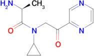(S)-2-Amino-N-cyclopropyl-N-(2-oxo-2-pyrazin-2-yl-ethyl)-propionamide