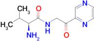(S)-2-Amino-3-methyl-N-(2-oxo-2-pyrazin-2-yl-ethyl)-butyramide