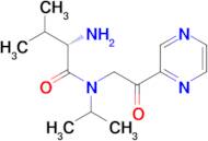 (S)-2-Amino-N-isopropyl-3-methyl-N-(2-oxo-2-pyrazin-2-yl-ethyl)-butyramide