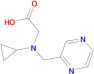 (Cyclopropyl-pyrazin-2-ylmethyl-amino)-acetic acid