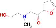 1-Furan-2-yl-2-[(2-hydroxy-ethyl)-methyl-amino]-ethanone