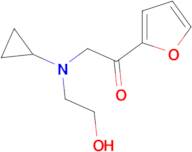 2-[Cyclopropyl-(2-hydroxy-ethyl)-amino]-1-furan-2-yl-ethanone