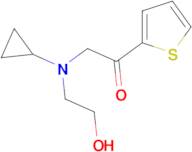 2-[Cyclopropyl-(2-hydroxy-ethyl)-amino]-1-thiophen-2-yl-ethanone