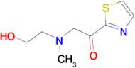 2-[(2-Hydroxy-ethyl)-methyl-amino]-1-thiazol-2-yl-ethanone