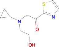 2-[Cyclopropyl-(2-hydroxy-ethyl)-amino]-1-thiazol-2-yl-ethanone