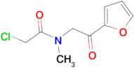 2-Chloro-N-(2-furan-2-yl-2-oxo-ethyl)-N-methyl-acetamide