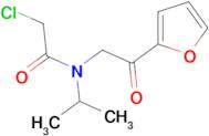 2-Chloro-N-(2-furan-2-yl-2-oxo-ethyl)-N-isopropyl-acetamide