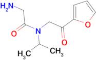 2-Amino-N-(2-furan-2-yl-2-oxo-ethyl)-N-isopropyl-acetamide