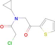 2-Chloro-N-cyclopropyl-N-(2-oxo-2-thiophen-2-yl-ethyl)-acetamide