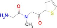 2-Amino-N-methyl-N-(2-oxo-2-thiophen-2-yl-ethyl)-acetamide