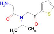 2-Amino-N-isopropyl-N-(2-oxo-2-thiophen-2-yl-ethyl)-acetamide