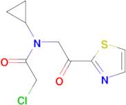 2-Chloro-N-cyclopropyl-N-(2-oxo-2-thiazol-2-yl-ethyl)-acetamide