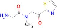 2-Amino-N-methyl-N-(2-oxo-2-thiazol-2-yl-ethyl)-acetamide