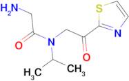 2-Amino-N-isopropyl-N-(2-oxo-2-thiazol-2-yl-ethyl)-acetamide